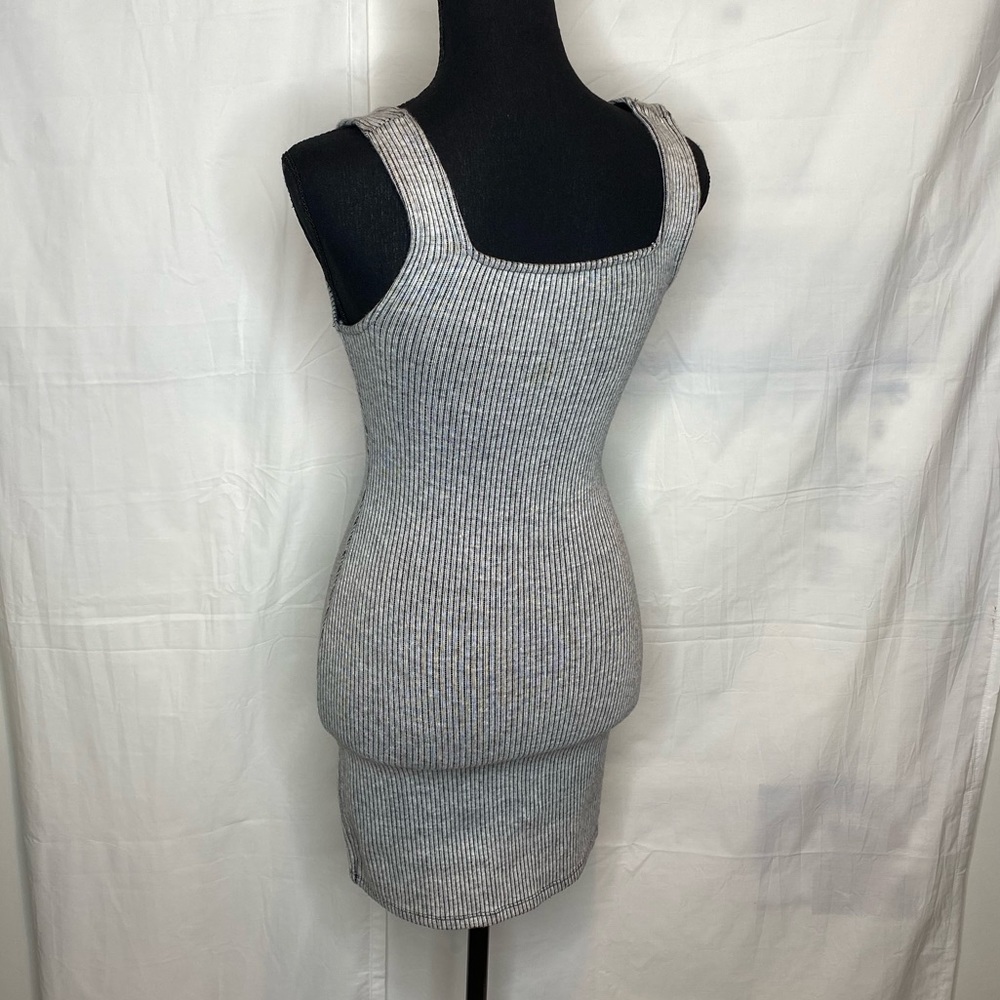 Gray Mini Dress - Picture 2 of 4